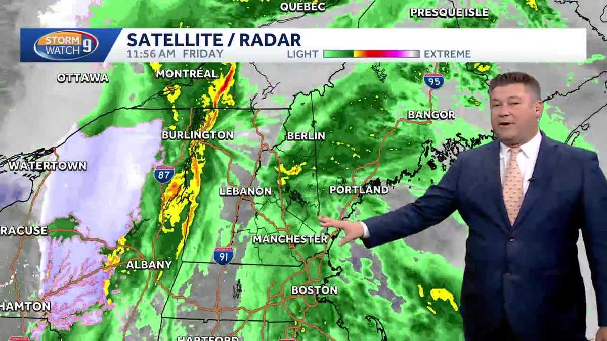 Video: Gusty winds as rain moves through New Hampshire