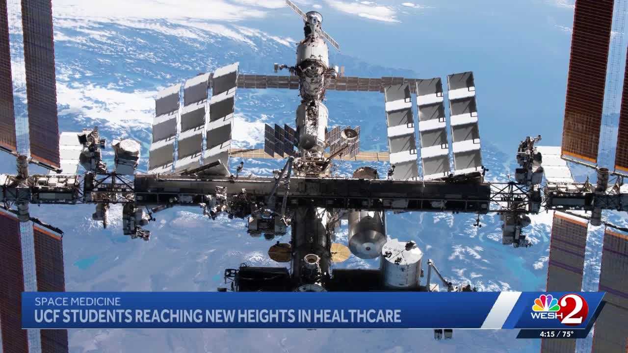 wesh.com - Meghan Moriarty - UCF focuses on space medicine to train future astronaut healthcare providers