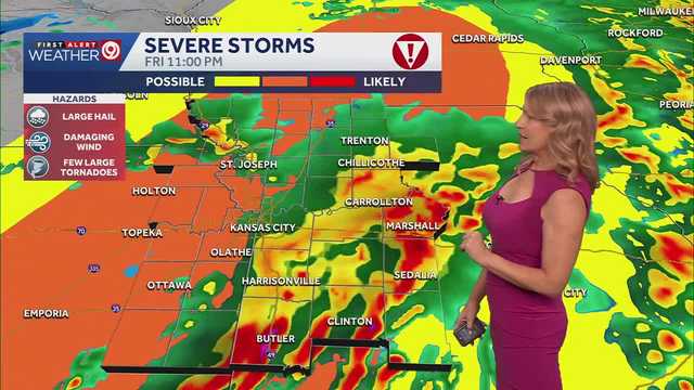WEATHER BLOG: Strong, possibly severe storms possible Tuesday and Wednesday