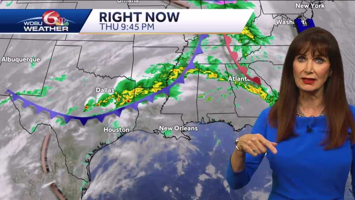 Weak Cold Front Friday