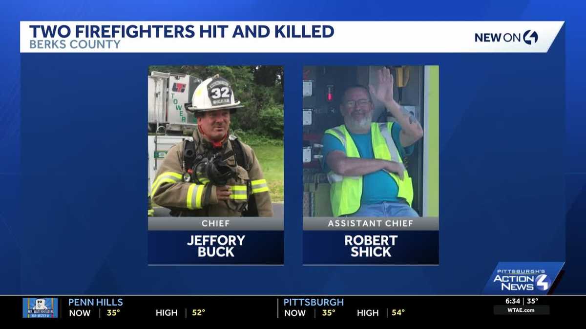 Pennsylvania fire chief, assistant fire chief hit, killed during search for missing woman