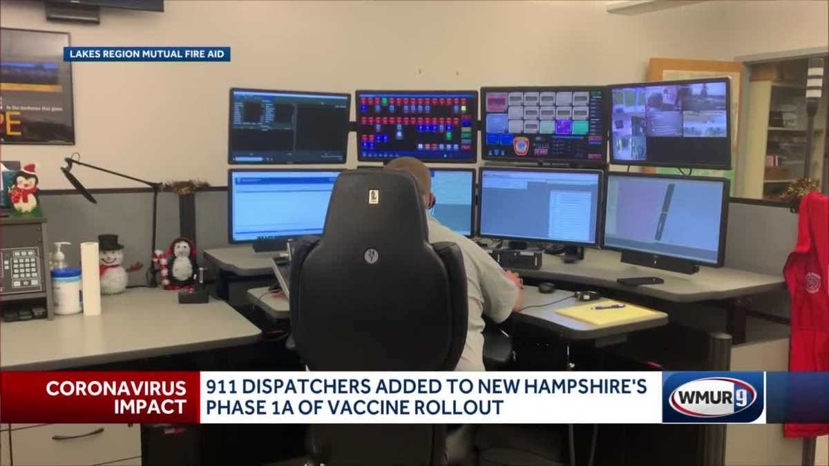 911 dispatchers included in Phase 1A of NH COVID vaccine ...