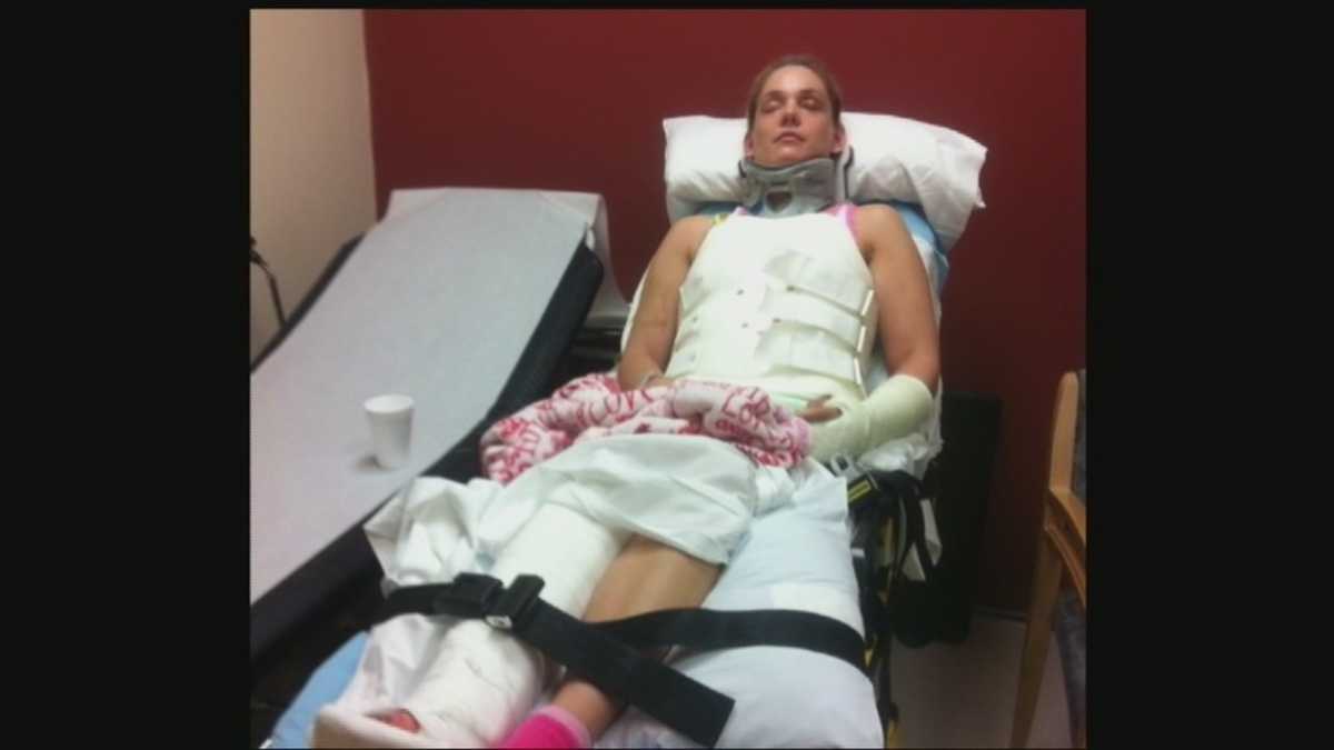 Woman meets man who saved her life after a car accident this summer