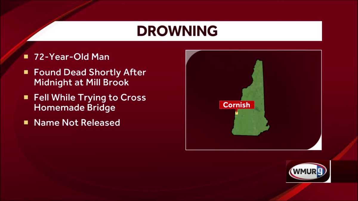 Police investigate drowning at Mill Brook in Cornish, NH