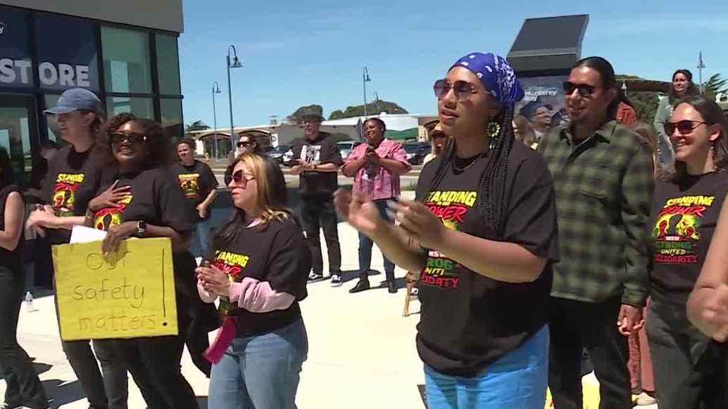 Cal State Monterey Bay students protest after racially charged graffiti incidents