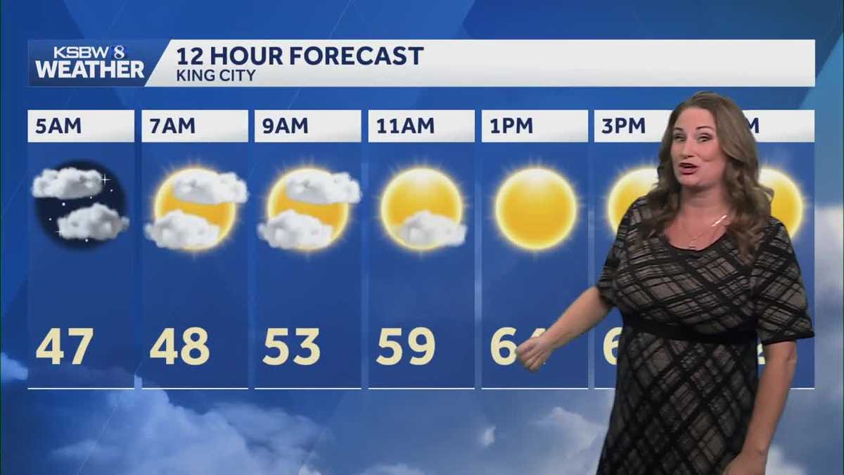 Strong winds and warming trend forecast for Central Coast