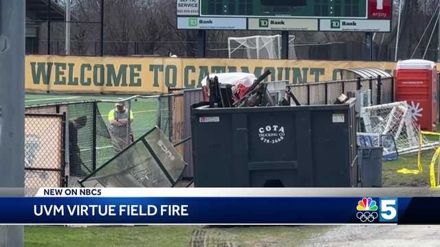 UVM Police investigating shed fire near Virtue Field - Vimarsana News