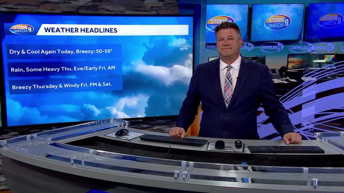 NH forecast video: Dry day before rain moves in ahead of Halloween