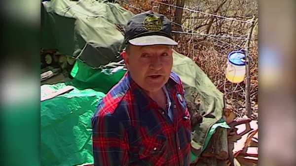 kcci archives: meet the man who dug a home into the side of a des moines hill