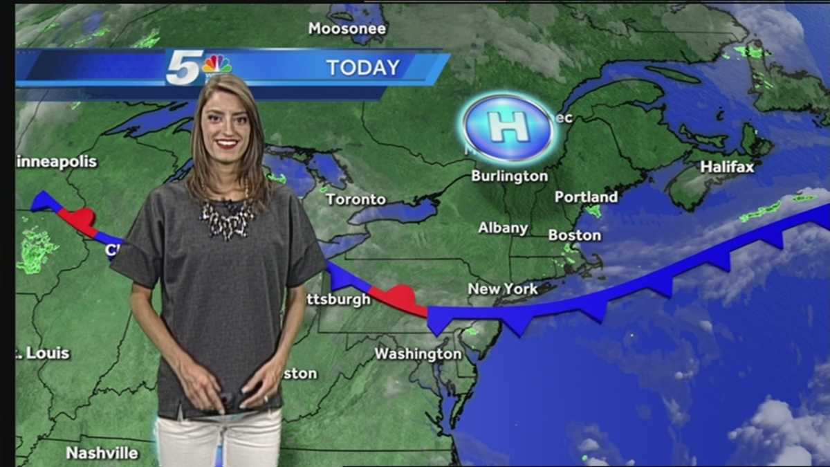 Heat returns for the long weekend