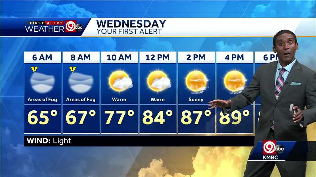 First Alert Forecast: Sunny, seasonal rest of the week ahead