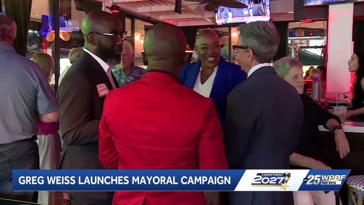 Gregg Weiss kicks off West Palm Beach mayoral campaign at E.R. Bradley’s Saloon