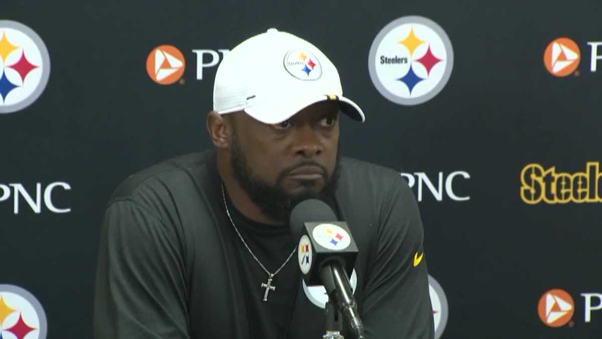 WATCH: Steelers head coach Mike Tomlin talks about death 