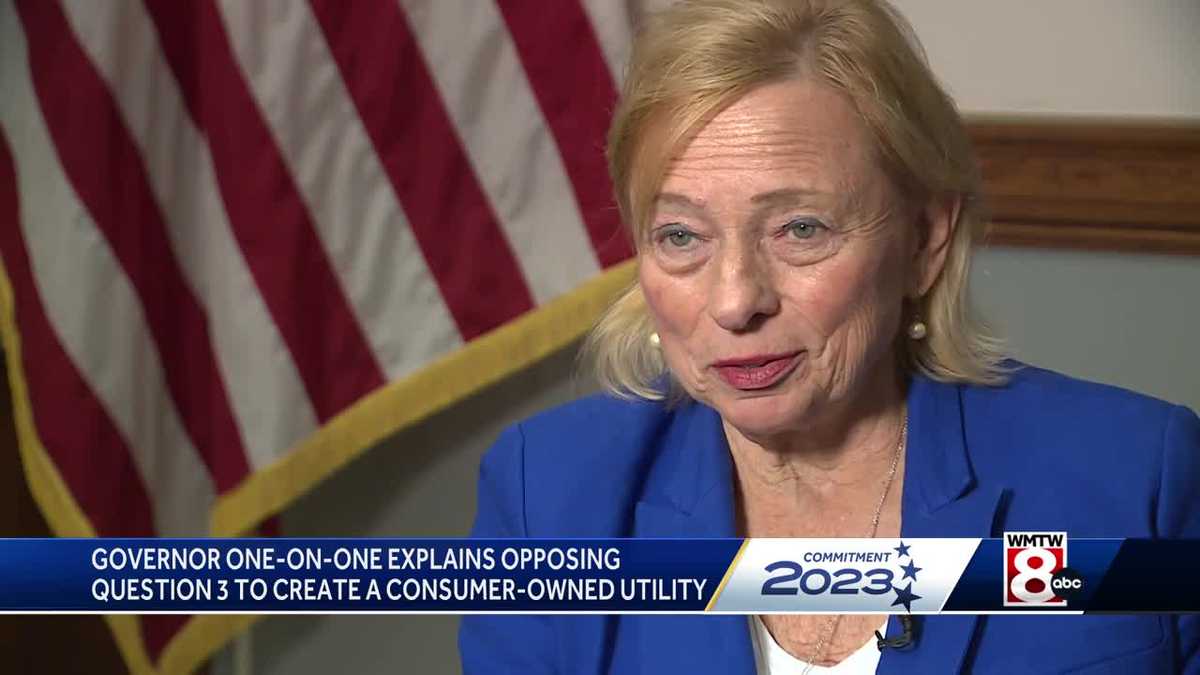Governor Mills explains her opposition to a consumerowned Governor Mills explains her opposition to a consumerowned