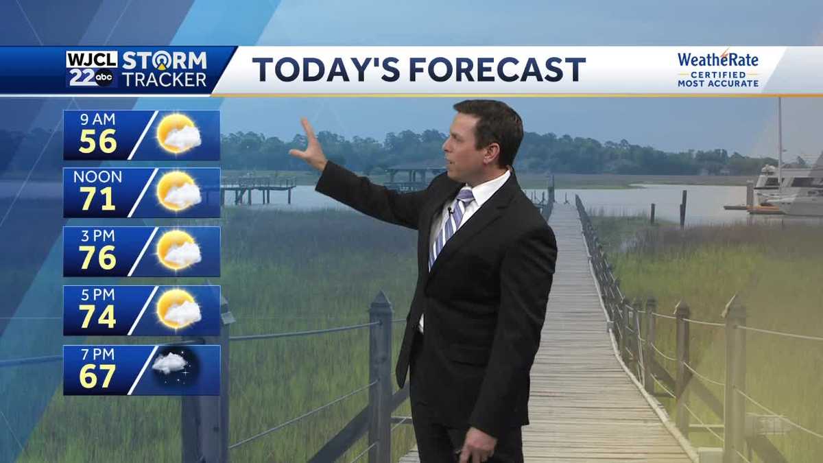 Spring-like this week with highs in the 80s by Wednesday