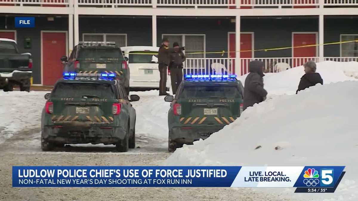 Use of force justified in Ludlow police shooting, Vermont Attorney General says