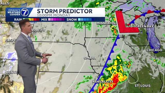 Done with storms in Omaha, calmer weather ahead