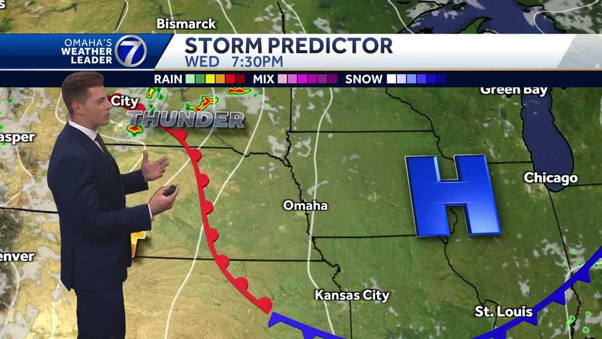 Beautiful Tuesday evening, hotter very closer to the weekend - KETV