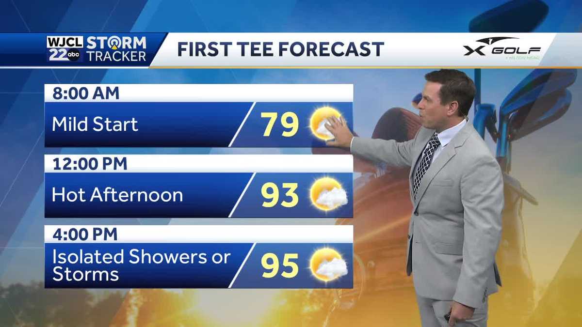 A very hot workweek with isolated afternoon thunderstorms