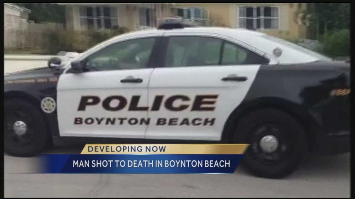 Police investigate deadly shooting in Boynton Beach