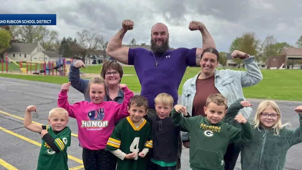 Big wrestler makes big donation: Braun Strowman donates $40,000 for new playground