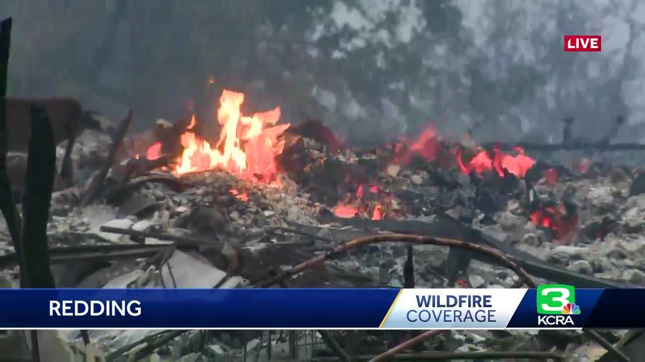 A look at the destruction caused by the Carr Fire