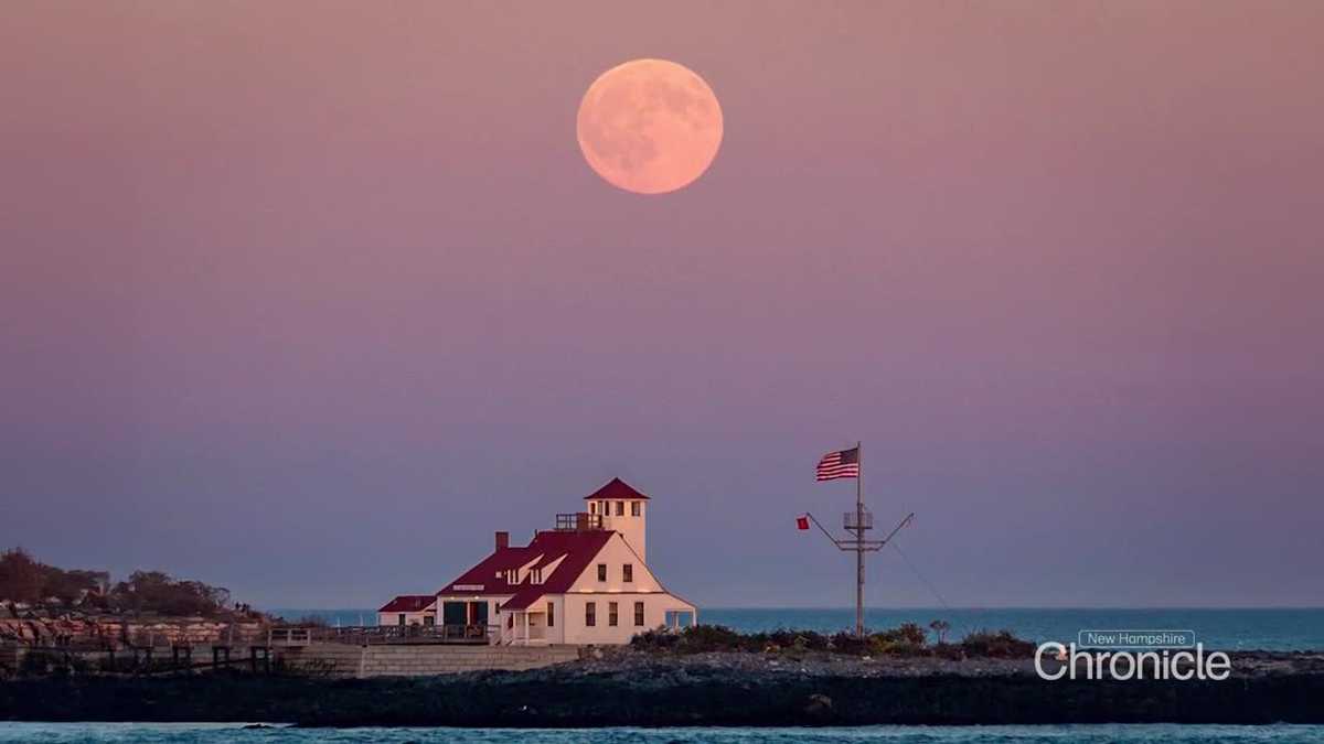 Enjoying the supermoon streak in New Hampshire