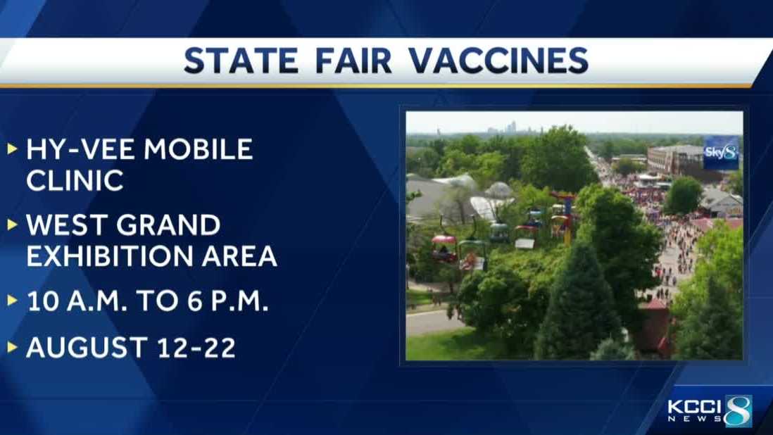 HyVee to host flu and COVID19 vaccine clinic at Iowa State Fair
