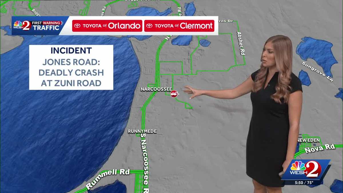 FHP investigating deadly crash in St. Cloud on Jones Road
