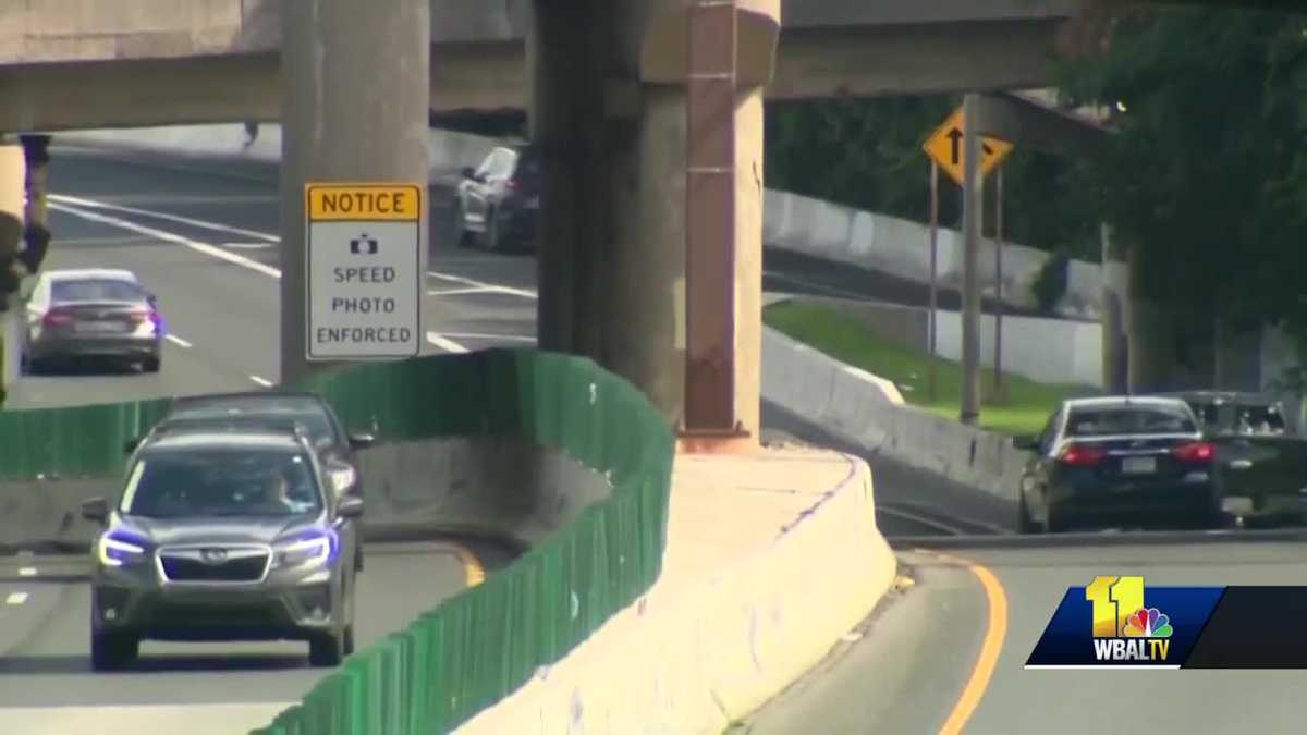 Baltimore City to move I83 speedenforcement cameras