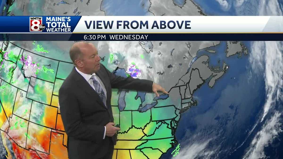 Mostly sunny and a little warmer for Thursday