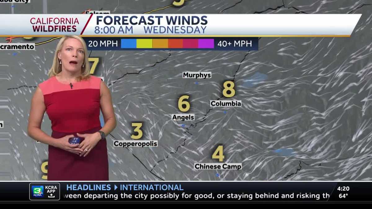 NorCal forecast: Warm Wednesday with hazy skies, more Sierra storms