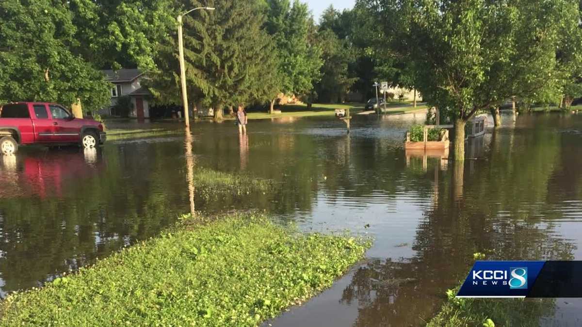 Residents in small flooded town fear next round of storms