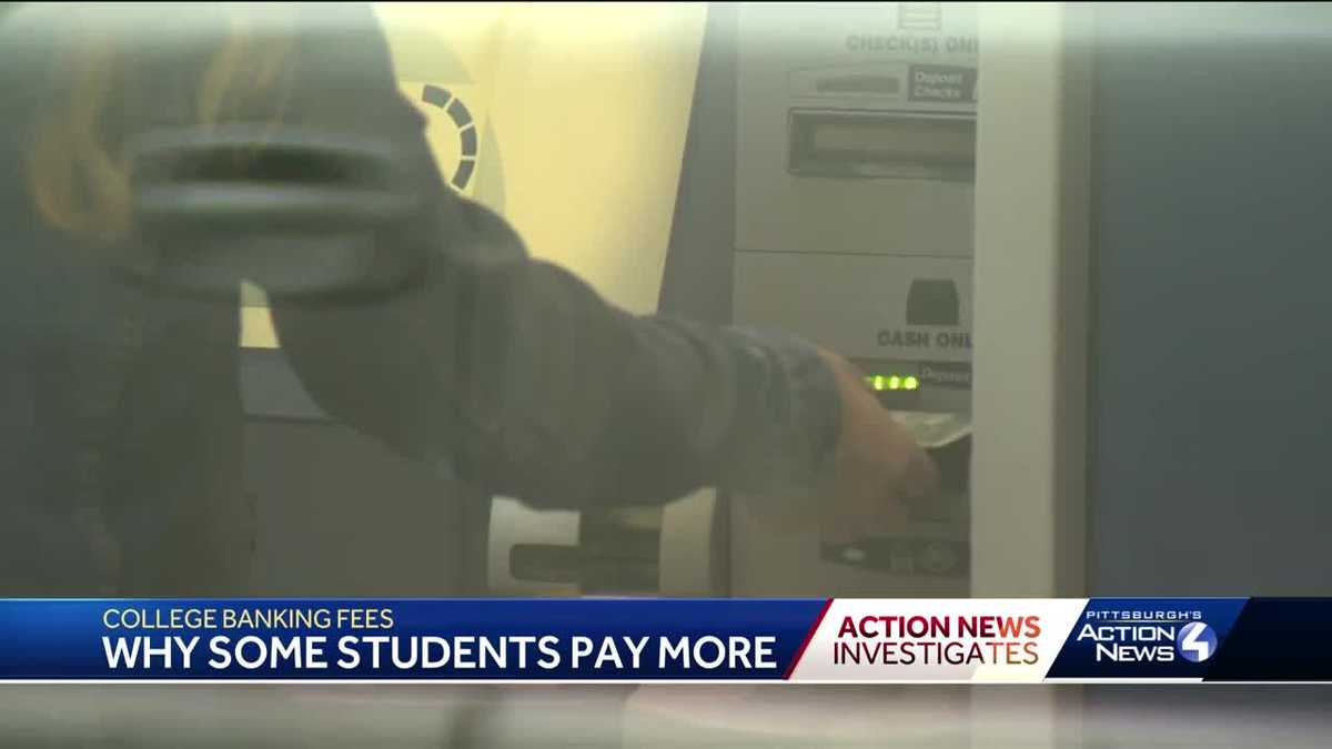 Report College students hit with high banking fees at schools that get