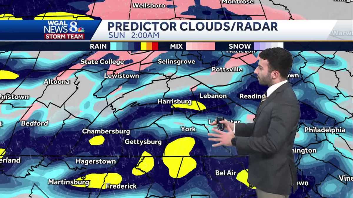 Impact: Freezing rain turning to rain overnight in south-central ...