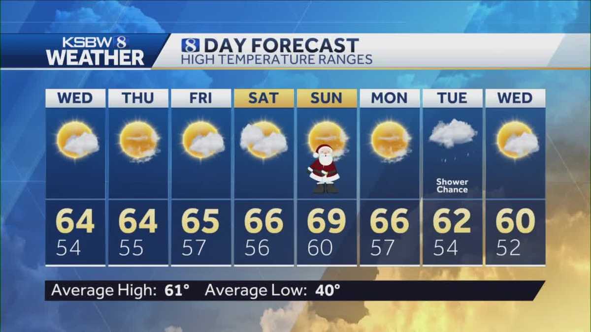 Mostly sunny and seasonably cool Wednesday