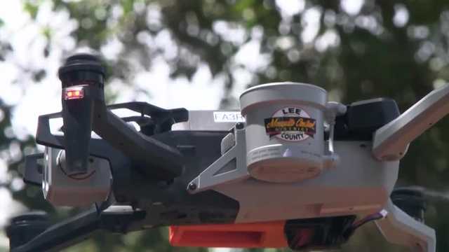 Drone drops thousands of sterilized mosquitoes over Edison and Ford Winter Estates in Fort Myers