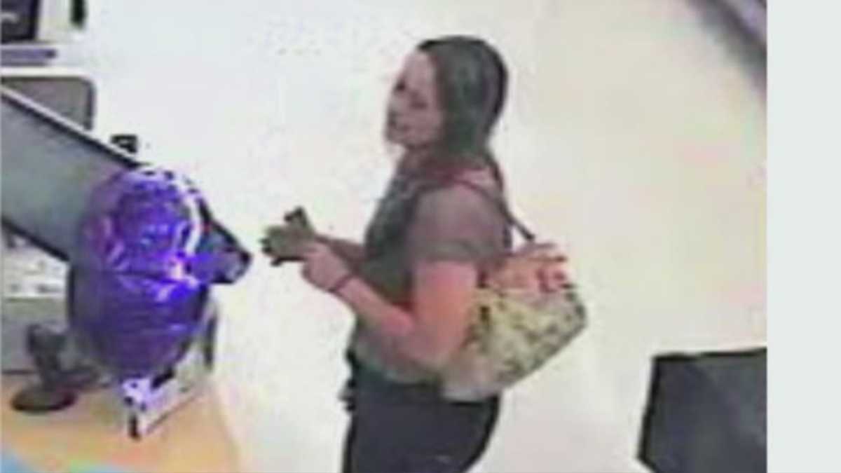 Thief wanted for credit card fraud, caught on camera