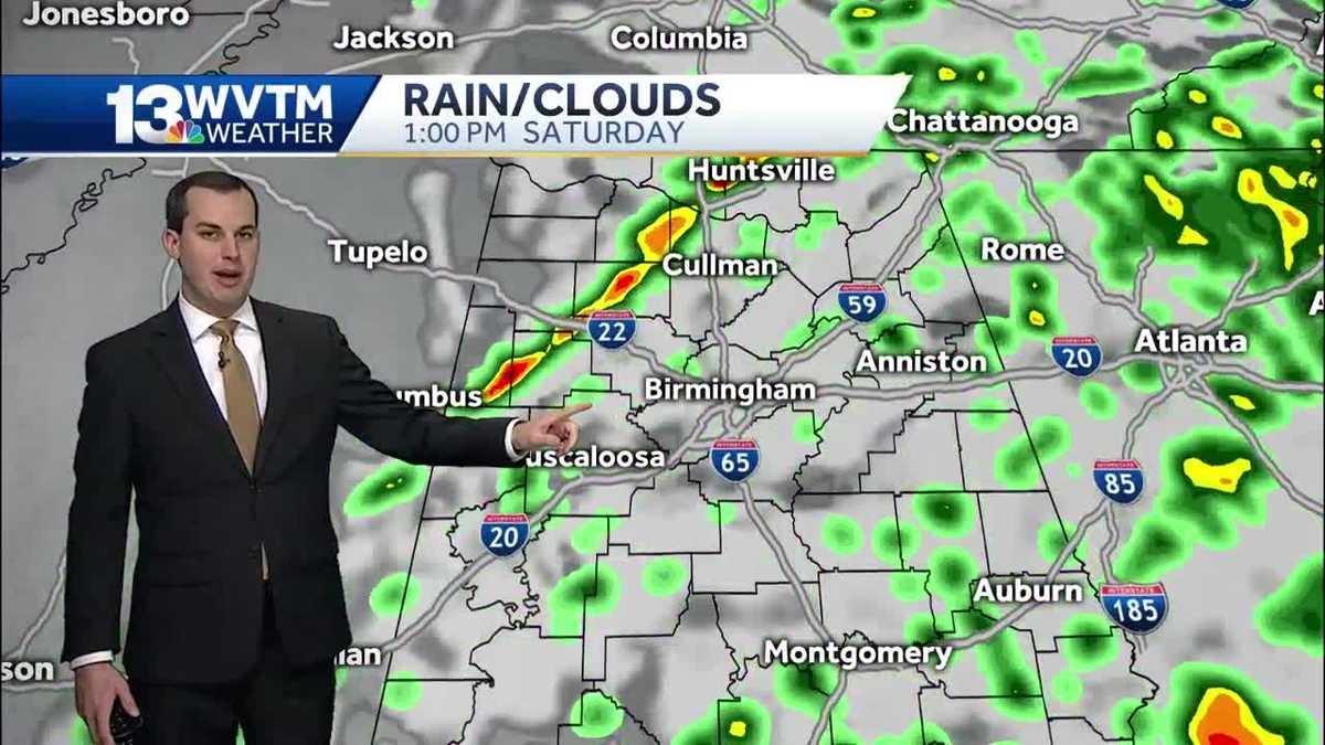 Wet weather arriving for the weekend