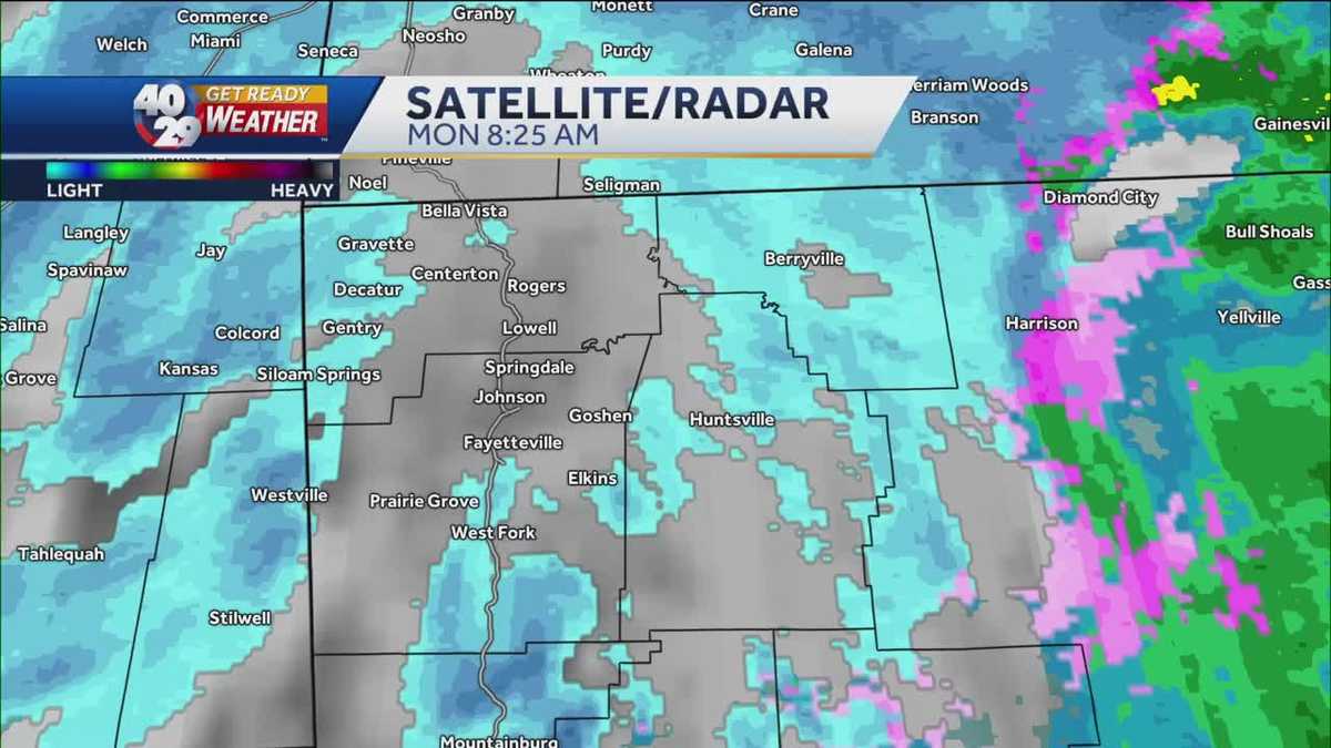 Impact Day: Light Snow in NWA as winter makes a comeback