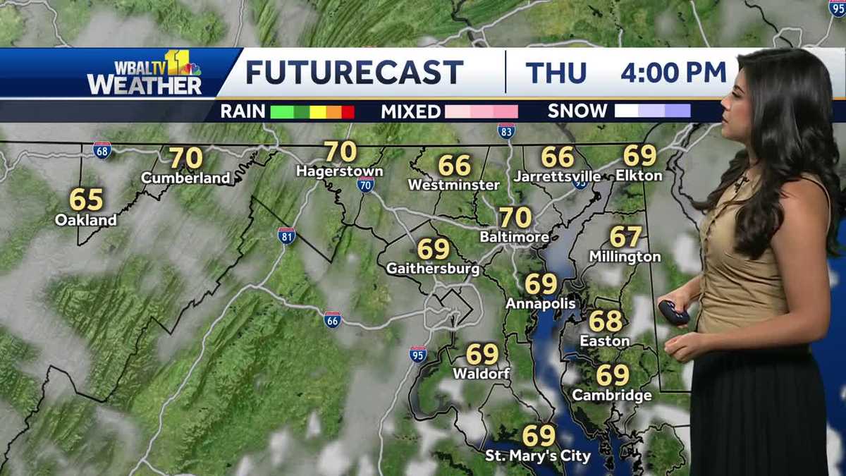 Brief cooldown before warmer weather this weekend