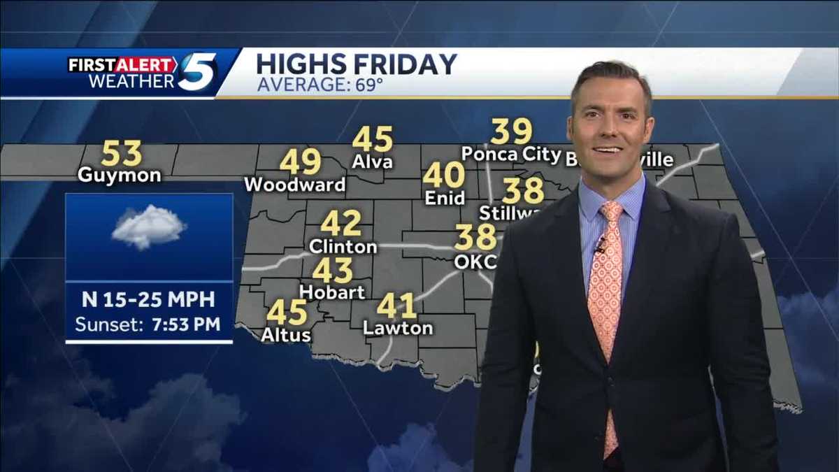 FORECAST: Winter blast today, a freeze tonight