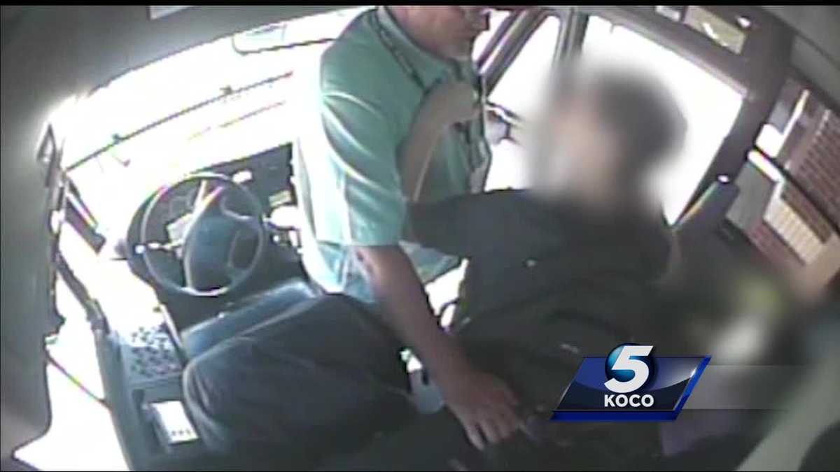 Bus driver keeps his cool after 5thgrade student threatens to punch him