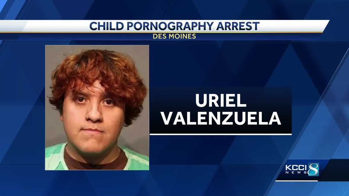Iowa crime: Des Moines man charged with having child porn