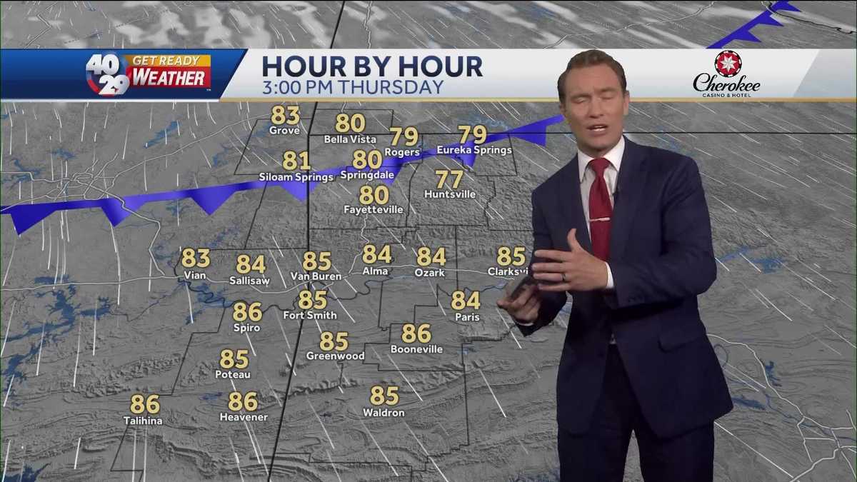 How much the next cold front could cool us down