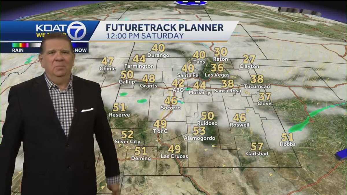 Milder in New Mexico before the next winter storm