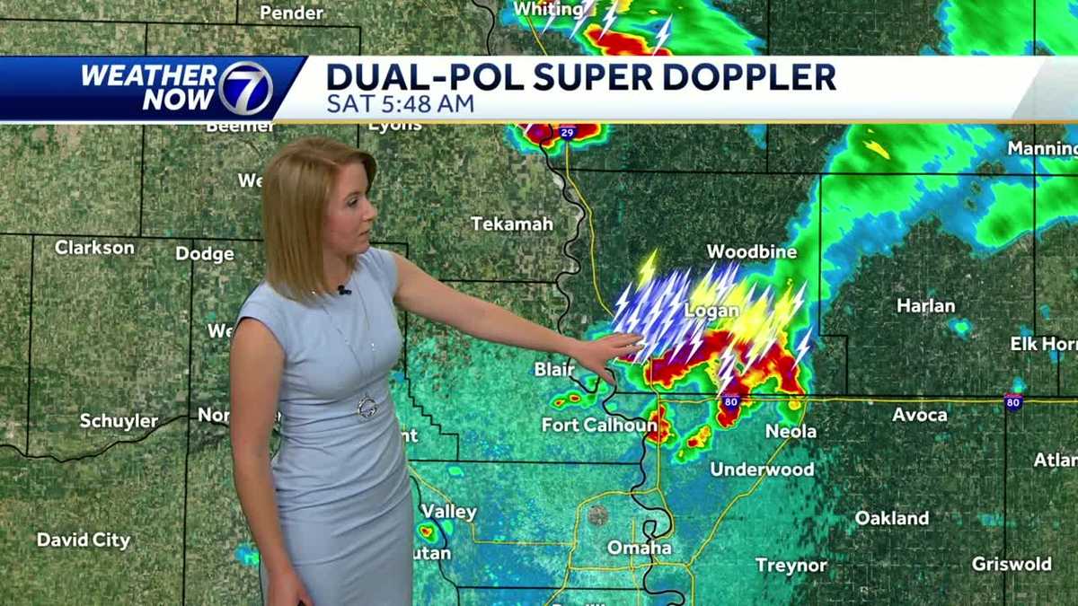 Isolated storms early, more sunshine Saturday afternoon - KETV