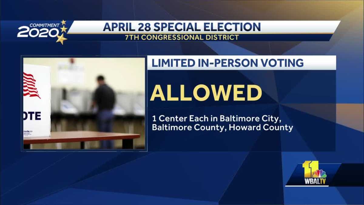 Maryland's 7th Congressional district special election will see 3