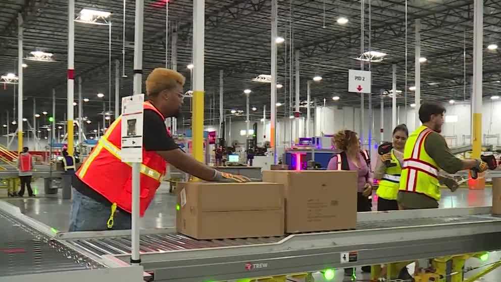 Amazon opens new warehouse facility, boosting local job opportunities