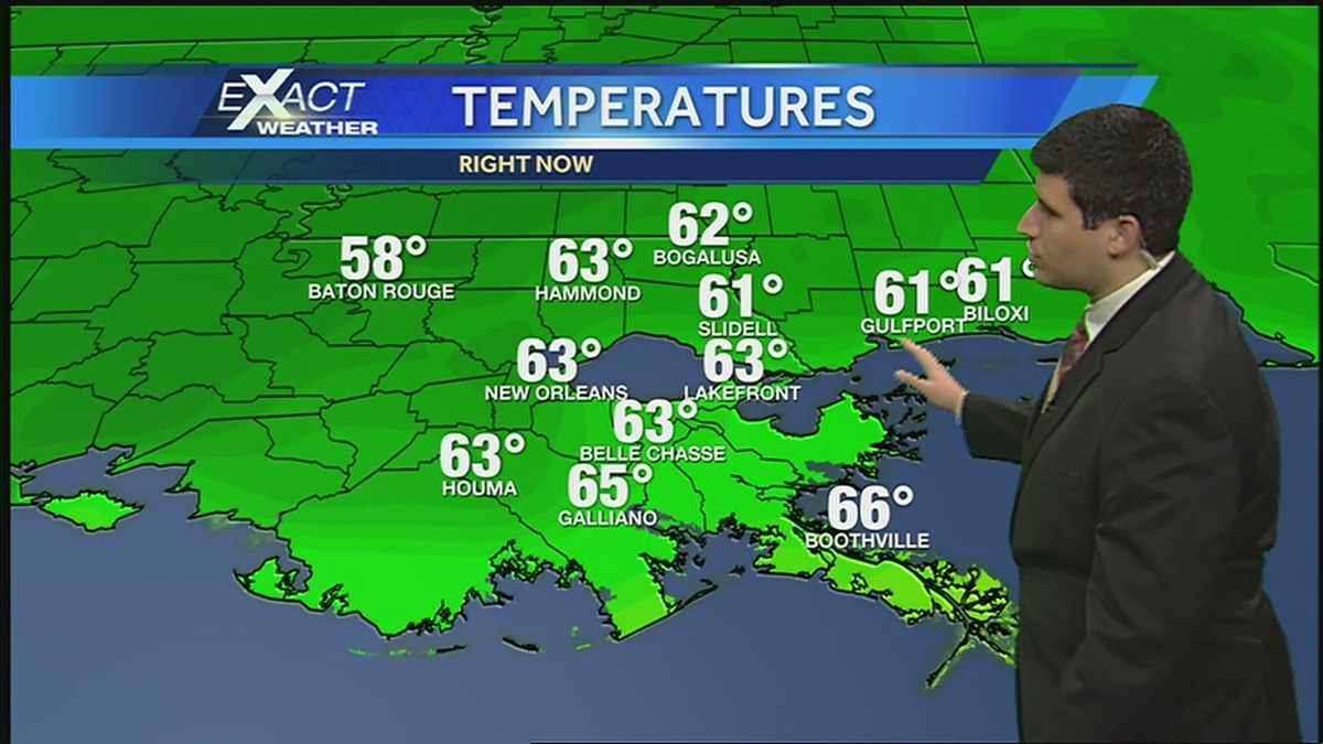 Pleasant weather through the weekend